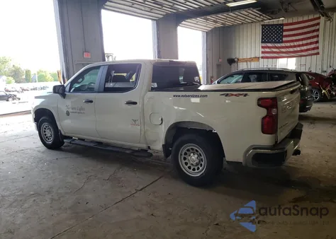 2023 Chevrolet Silverado K1500 z USA, uszkodzony, nr VIN 3GCPDAEK5PG100314